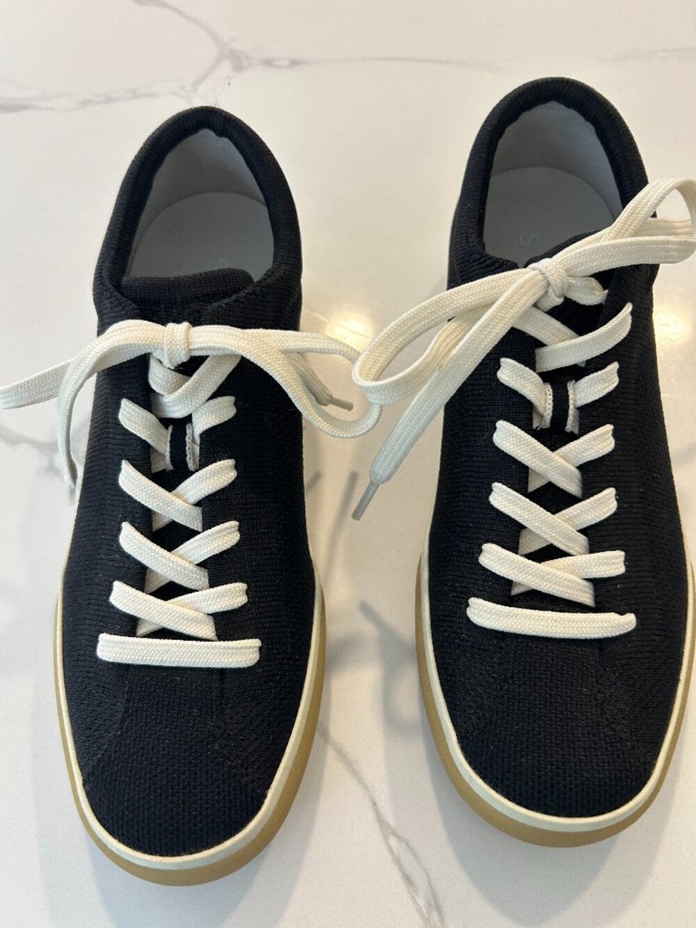Rothy's Stretch Sneaker/Black Size 6.5